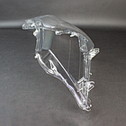 Пластикове скло фари Toyota Camry USA (XV50) 2011-2014 ліве (водійське), фото 3