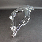 Пластикове скло фари Toyota Camry USA (XV50) 2011-2014 праве (пасажирське), фото 3