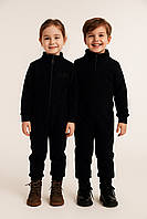 Тёплый детский ромпер из флиса полар с вышивкой