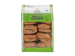 Сухарики критські ячмінні із насінням льону NOMA 400 г