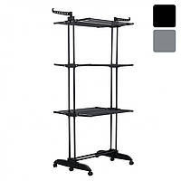 Сушарка підлогова багатоярусна Bonro B88 органайзер мобільний для одягу W_2552