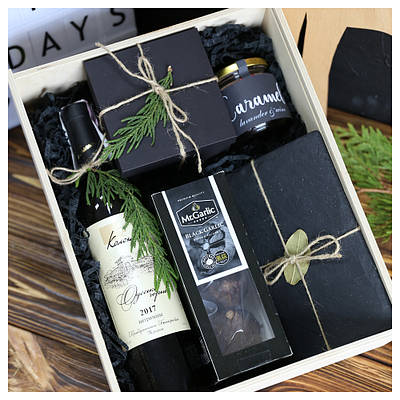 Подарунковий набір Чорний