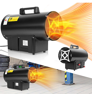 Газова теплова гармата Jayseuw 30кВт для кемпінгу та будівельних майданчиків, фото 2