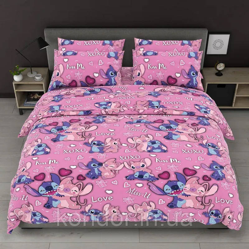 Постільна білизна "Ліло і Стіч", бязь, арт. 2273, фото 1