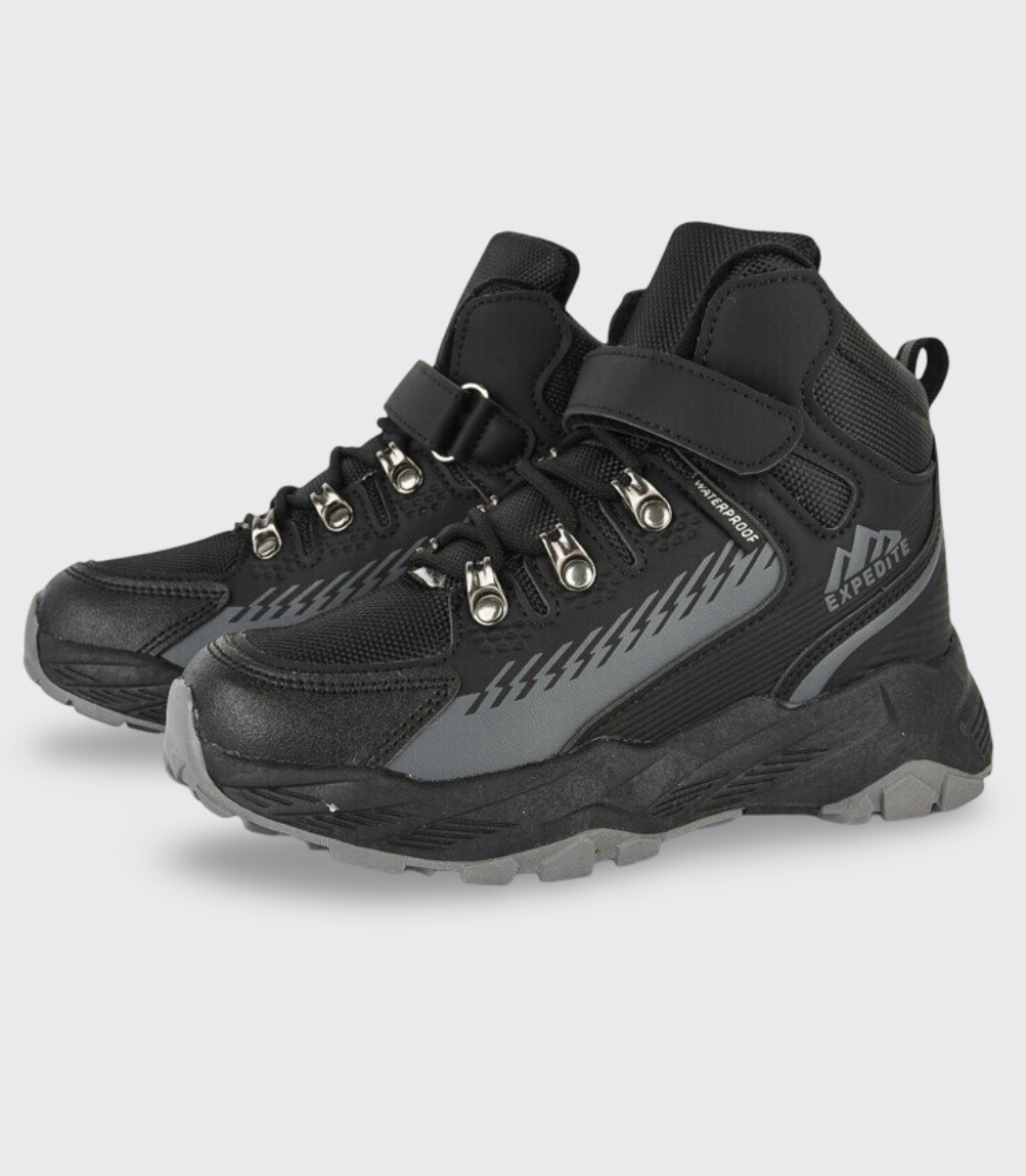 Черевики дитячі зимові для хлопчика чорні (T702-3-2), фото 1