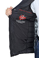 Куртка єврозима чоловіча Talifeck 25-71012 чорна, фото 5