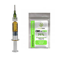 71% LIQUID Дистиллят CBD + CBN | CBG | Lemon Haze Full Spectrum
