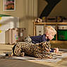 М'яка іграшка IKEA SANDLÖPARE Довжина — 50 см Гепард 506.030.60, фото 2