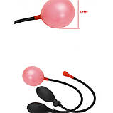 Надувна анальна пробка, надувний анальний корок Mini Inflatable Anal Plug компактний розмір, швидкодійний клапан, фото 4