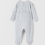 Zara Піжама сіра 18-24 місяці 92 см, фото 3