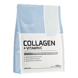 Collagen + Vitamin C OstroVit 400 г Без смакових добавок