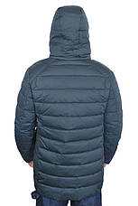 Куртка єврозима чоловіча Talifeck 25-71012 темно-зелена, фото 4