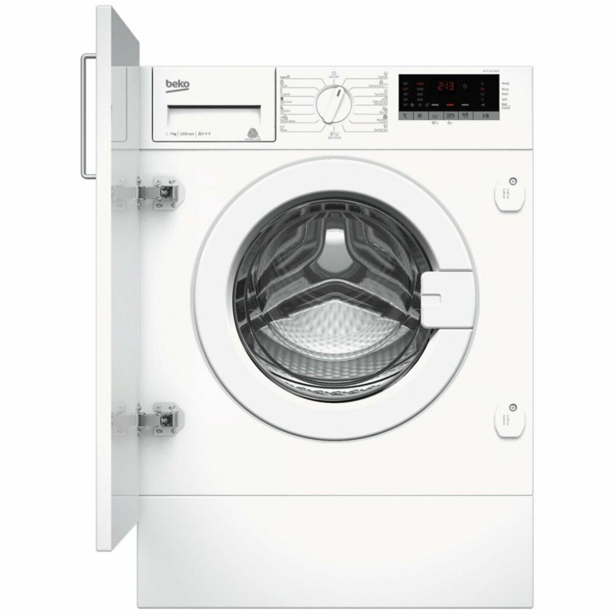 Пральні машини вбудовані BEKO WITC 7612 B0W
