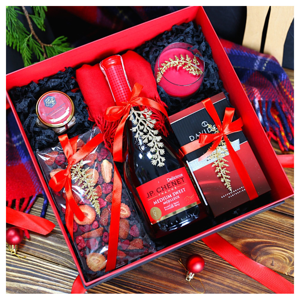 Подарунковий набір "Червоне та чорне", фото 1