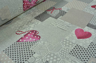 Фланель Валентинка