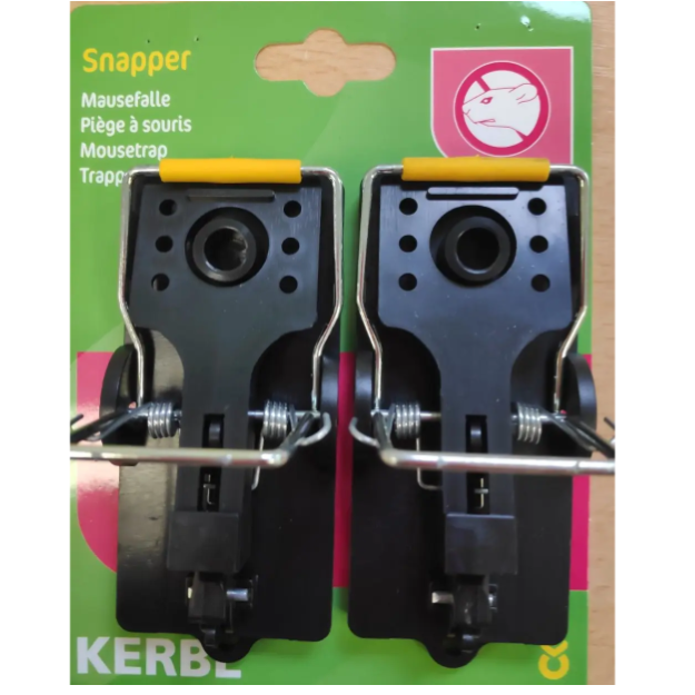 Пастка для мишей (мишоловка) пластикова Snapper, 2 шт, фото 1