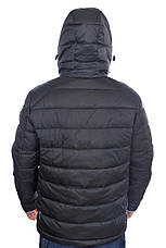 Куртка єврозима чоловіча Denenburg 25-71008 чорна, фото 4