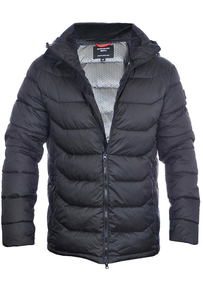 Куртка єврозима чоловіча Denenburg 25-71008 чорна
