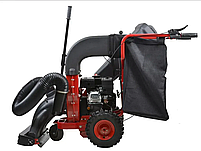 Садовий пилосос-подрібнювач гілок 6.5 к.с., 196 см³, 60 см, бак 3.6 л — HECHT 8574 PROFI, фото 4