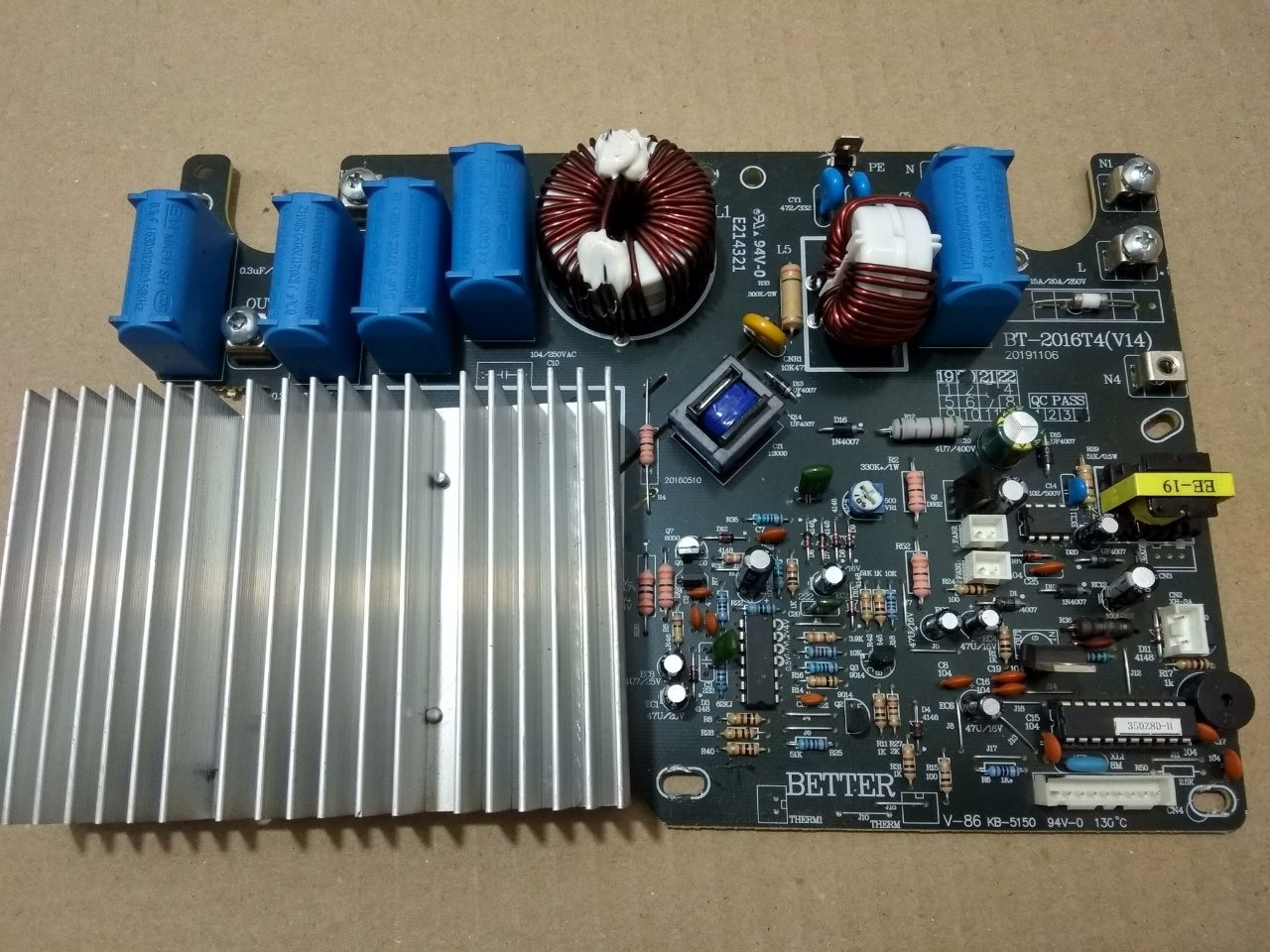 Плата силова фритюрниці 215012, 215029 944417, фото 1