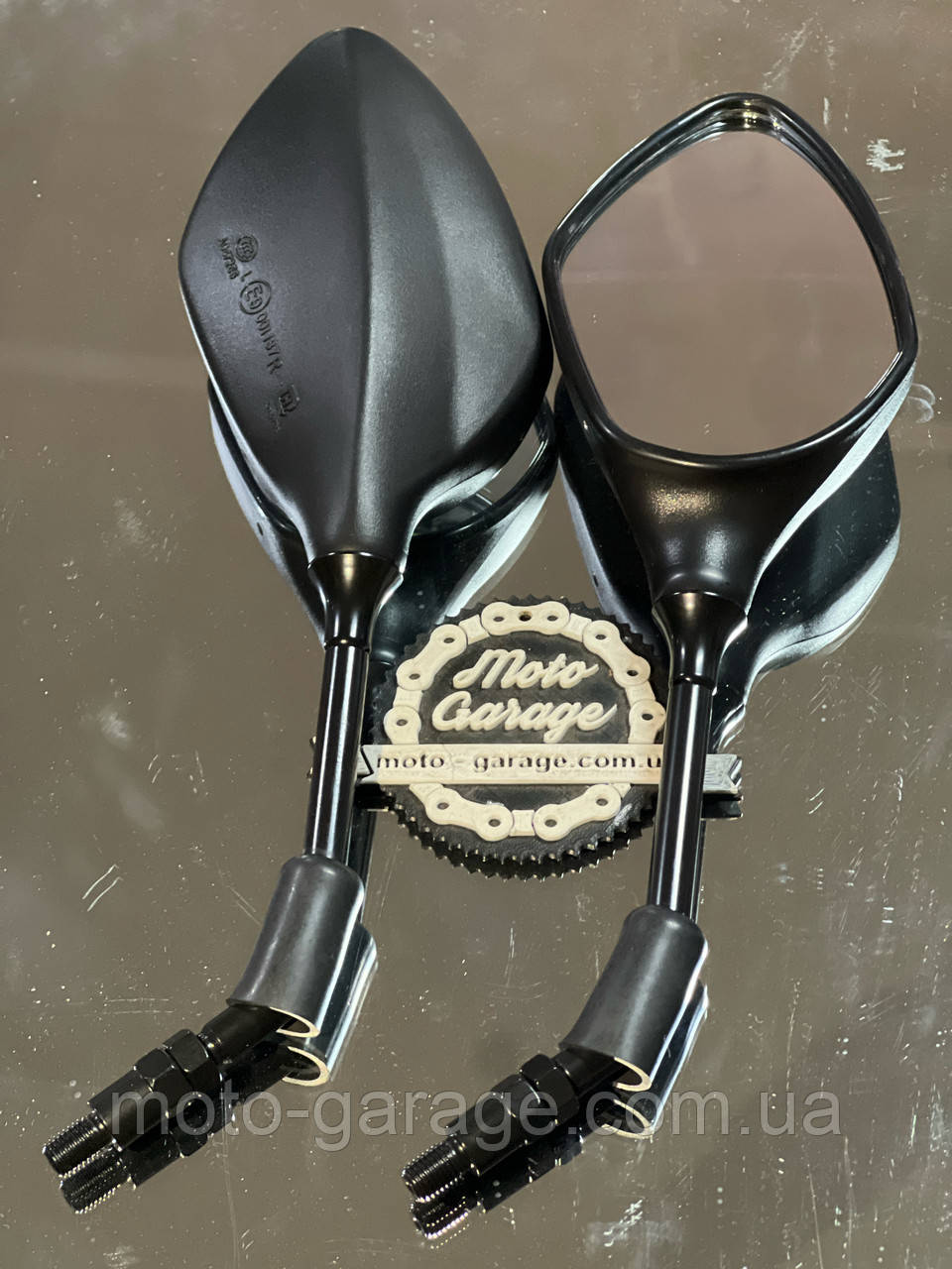 Зеркала Geon Pantera,CR6S, CR6Z, YAMAHA, М10 (Ліва/Права Різьба), фото 1