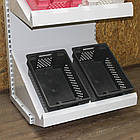 Овочевий стелаж 1900х1200 мм ТИП 1 приставний стелаж Рістел, стелаж торговий в магазин, стелаж з овочевими кошиками, фото 8