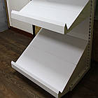 Стелаж для овочів 1900х950 мм ТИП 2 приставний стелаж торговий, стелаж для фруктів, стелаж для ягід, торговельний стелаж, фото 8