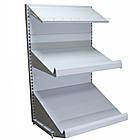 Стелаж для овочів 1900х1200 мм ТИП 2 приставний стелаж торговий, стелаж для фруктів, стелаж для ягід, торговельний стелаж, фото 2