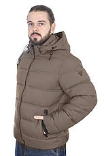 Куртка єврозима чоловіча Denenburg 25-71037 коричнева, фото 3