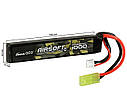 Akumulator airsoftowy 25C 1000mAh 2S1P 7.4 V LiPo mini Tamiya (для страйкболу), фото 2