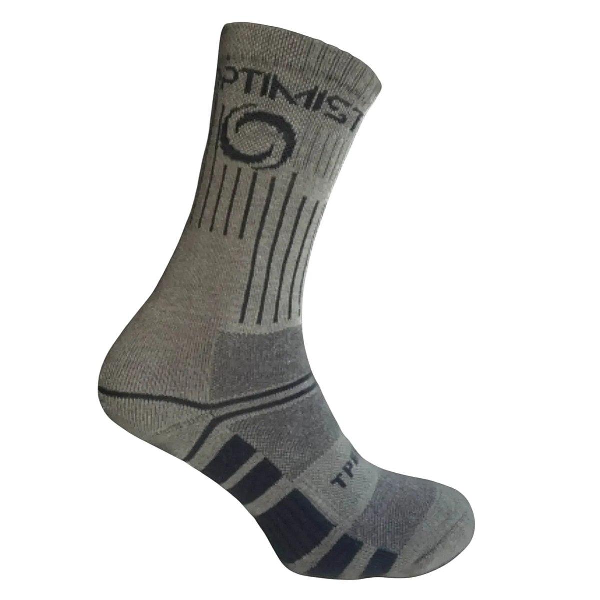 Термошкарпетки OPTIMIST трекінгові "Лелека" - Високі - Хакі