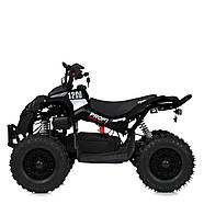 Дитячий електроквадроцикл E‑XBW‑1200 MP3 — 1200W, 48V, до 25 км/год, безщітковий мотор, надувні колеса, фото 2