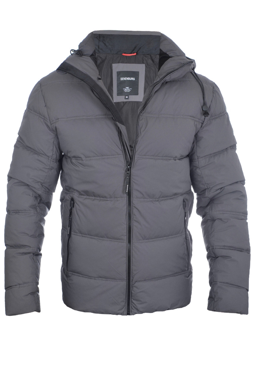 Куртка єврозима чоловіча Denenburg 25-71037 темно-сіра