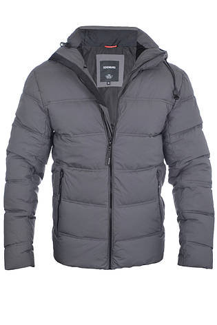 Куртка єврозима чоловіча Denenburg 25-71037 темно-сіра, фото 1