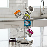 Набір баночок для спецій Herisson з підставкою 6 шт, 36 см, фото 5