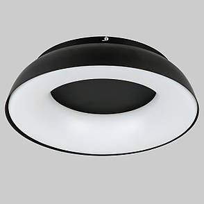 Стельова led люстра 48см 70W з пультом і додатком (97-MX6018 (480) BK), фото 1