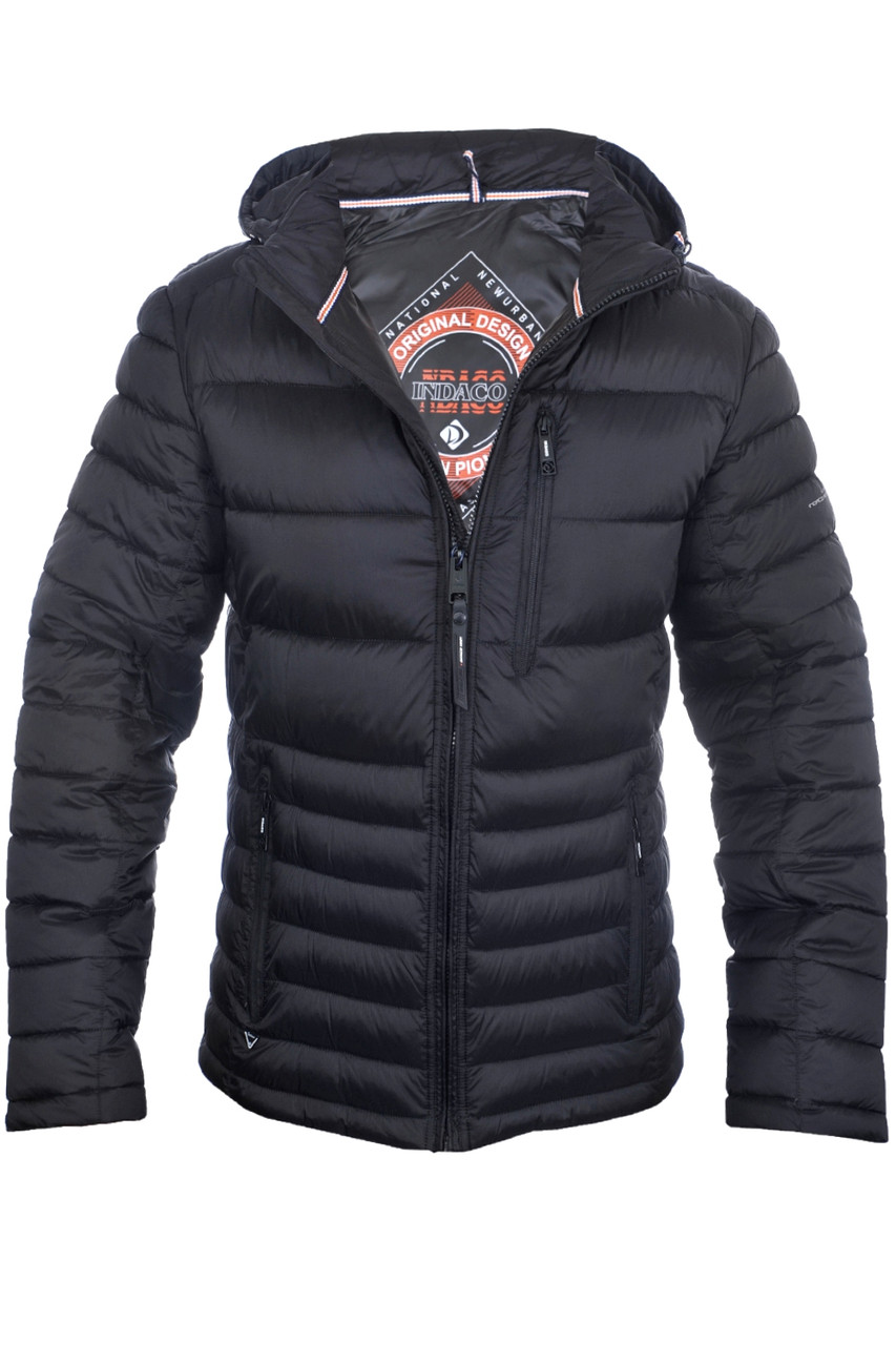 Куртка єврозима чоловіча Indaco 25-IC460CQ чорна