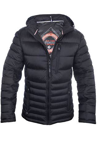 Куртка єврозима чоловіча Indaco 25-IC460CQ чорна, фото 1