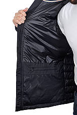 Куртка єврозима чоловіча Indaco 25-IC460CQ чорна, фото 5