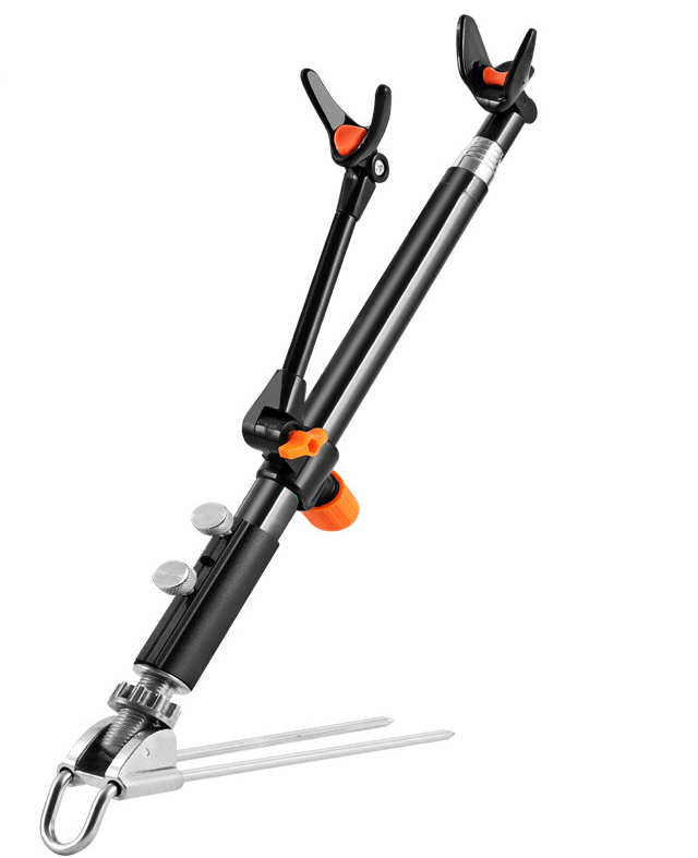 Підставка тримач Titan телескопічна 210 см універсальна 19 мм Чорний 2,10 м