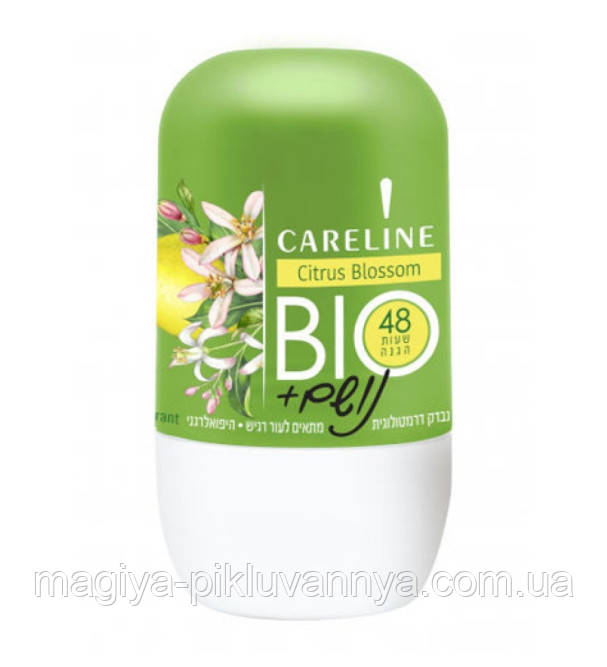 Дезодорант кульковий Careline Bio Citrus Blossom Квітка цитрусових, 75г