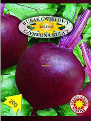 Насіння буряка Червона куля 20г ТМ ROLTICO