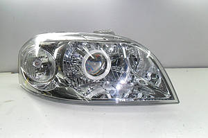 Установка биксеноновых линз G5 с глазами с ребристыми масками в фары Авео 3 4