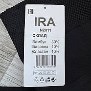 Лосини жіночі термо безшовні поліамід на хутрі Ira, розмір L-3XL, чорні, 2011, фото 4