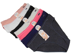 Набір бавовняних трусиків 7 шт L-XL різнобарвні Spach 10216