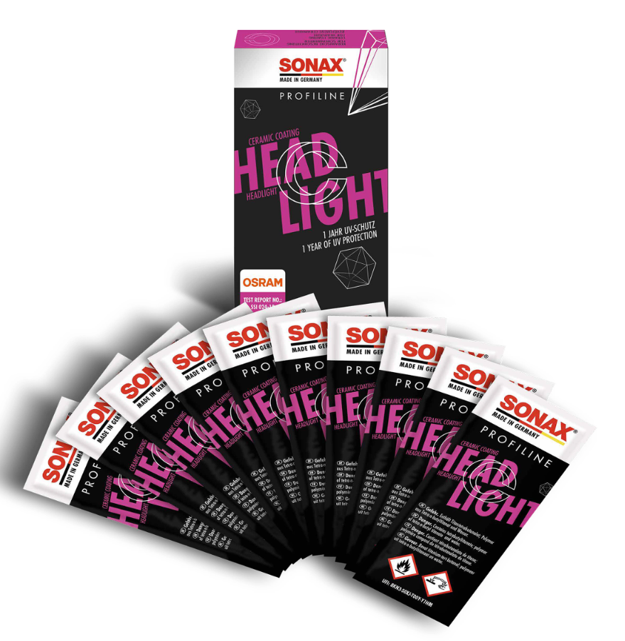 Керамічне захисне покриття для пластикових фар Sonax PROFILINE Headlight Coating UV-filter 50 мл