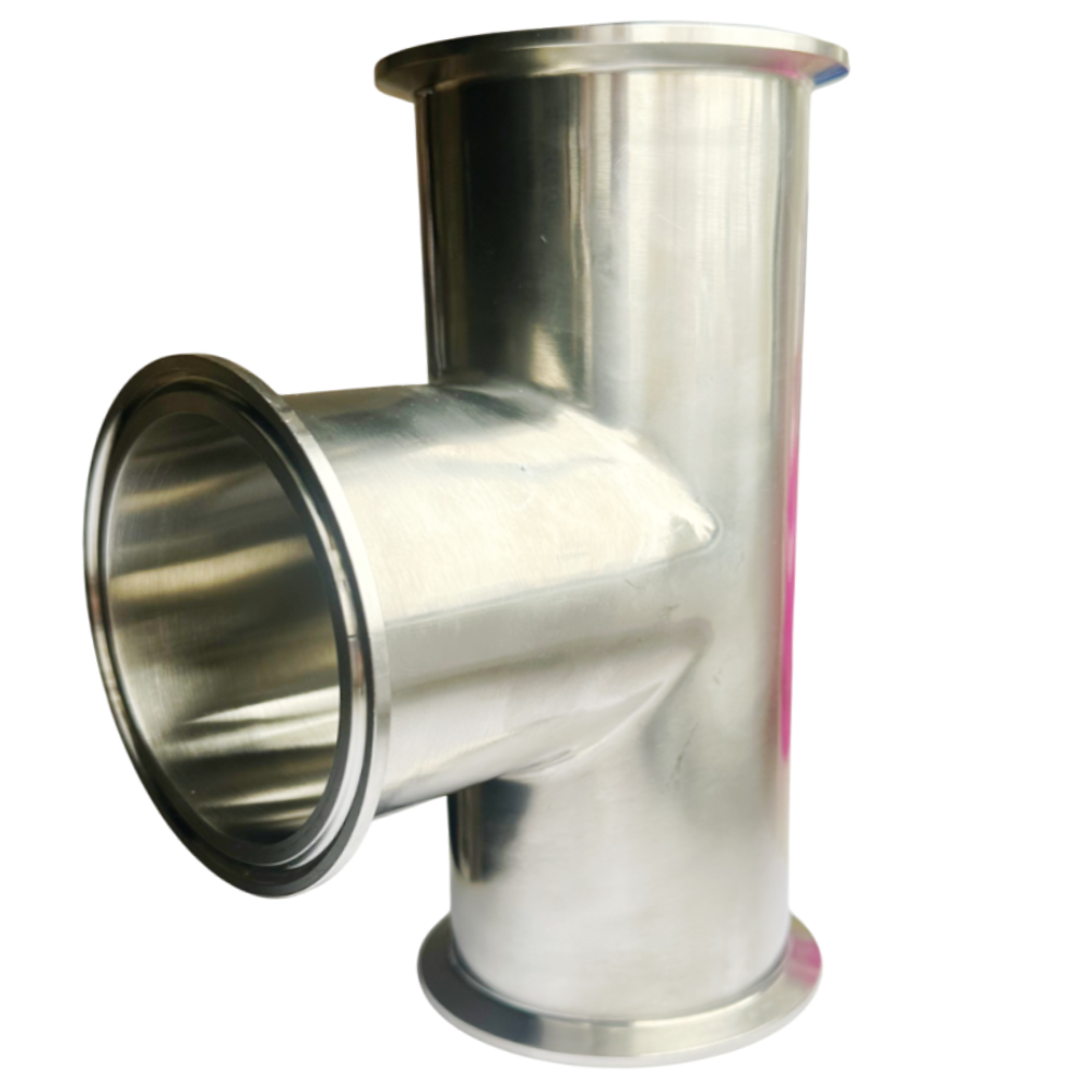 Трійник Т-подібний під кламп 3 дюйма, фото 1