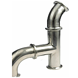 Трійник Т-подібний під кламп 3 дюйма, фото 4