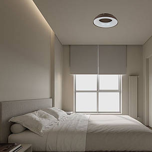 Стельова led люстра 58см 80W з пультом і додатком (97-MX6018 (580) CF), фото 2