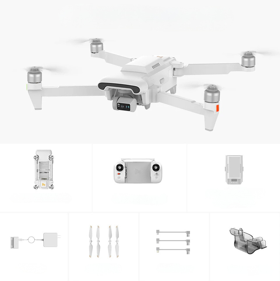 Квадрокоптер Fimi X8 Tele Max / Подвійна камера 4K 60 FPS / Дальність 15 км / Політ до 38 хв / RokLink 5.0 / 30-кратний зум, фото 1